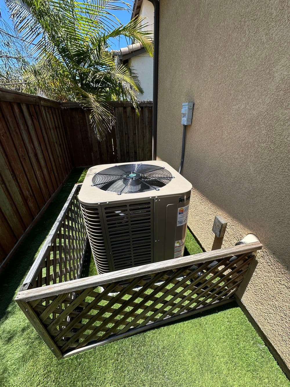 19 SEER High Efficiency Heat Pump Installation in Carlsbad CA image