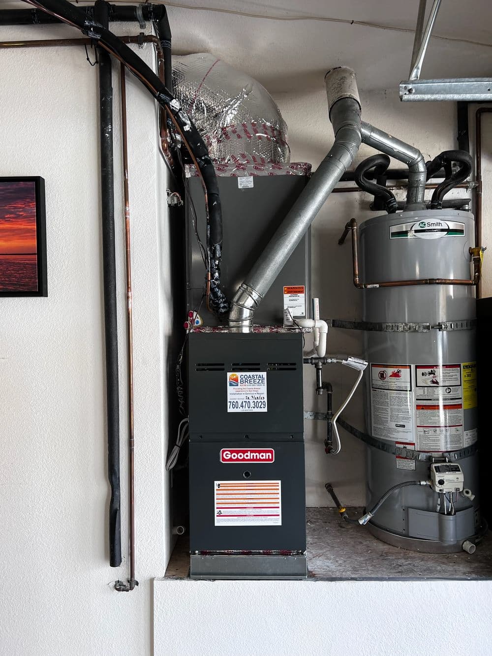 Goodman Furnace and HVAC System Installation in Oceanside CA image