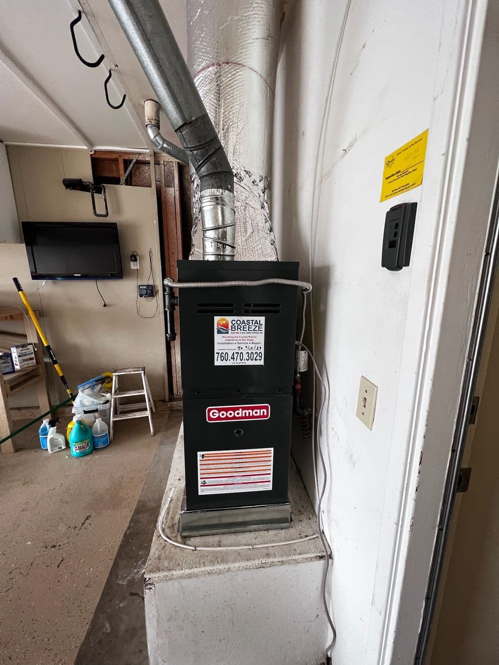Goodman Gas Furnace Replacement Done Right in Oceanside CA image