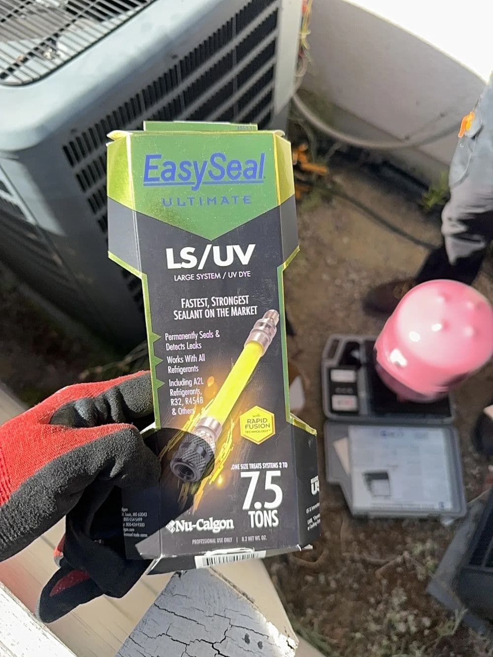 Project AC Refrigerant Recharge and Capacitor Replacement in San Marcos image