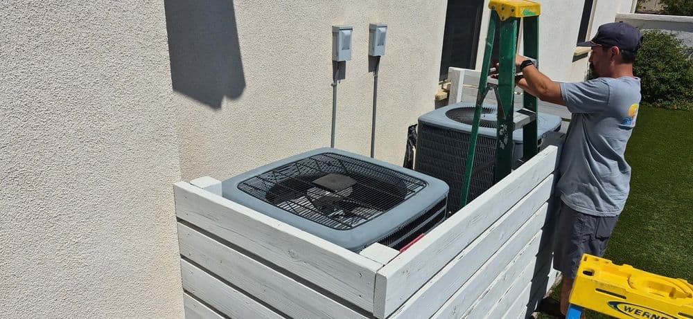 Gallery photos for AC Refrigerant Recharge and Capacitor Replacement in San Marcos: Image #1
