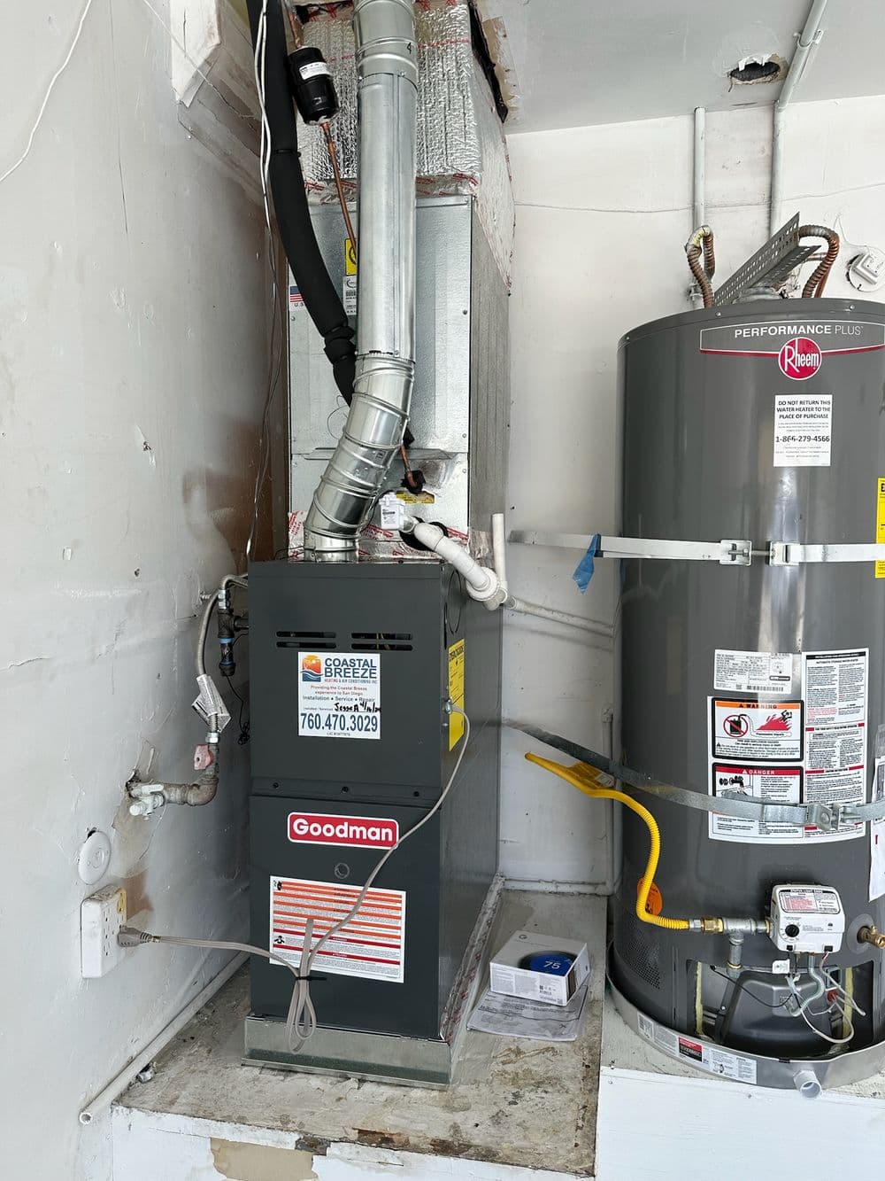 Goodman Gas Furnace Inspection and Service in San Diego County image