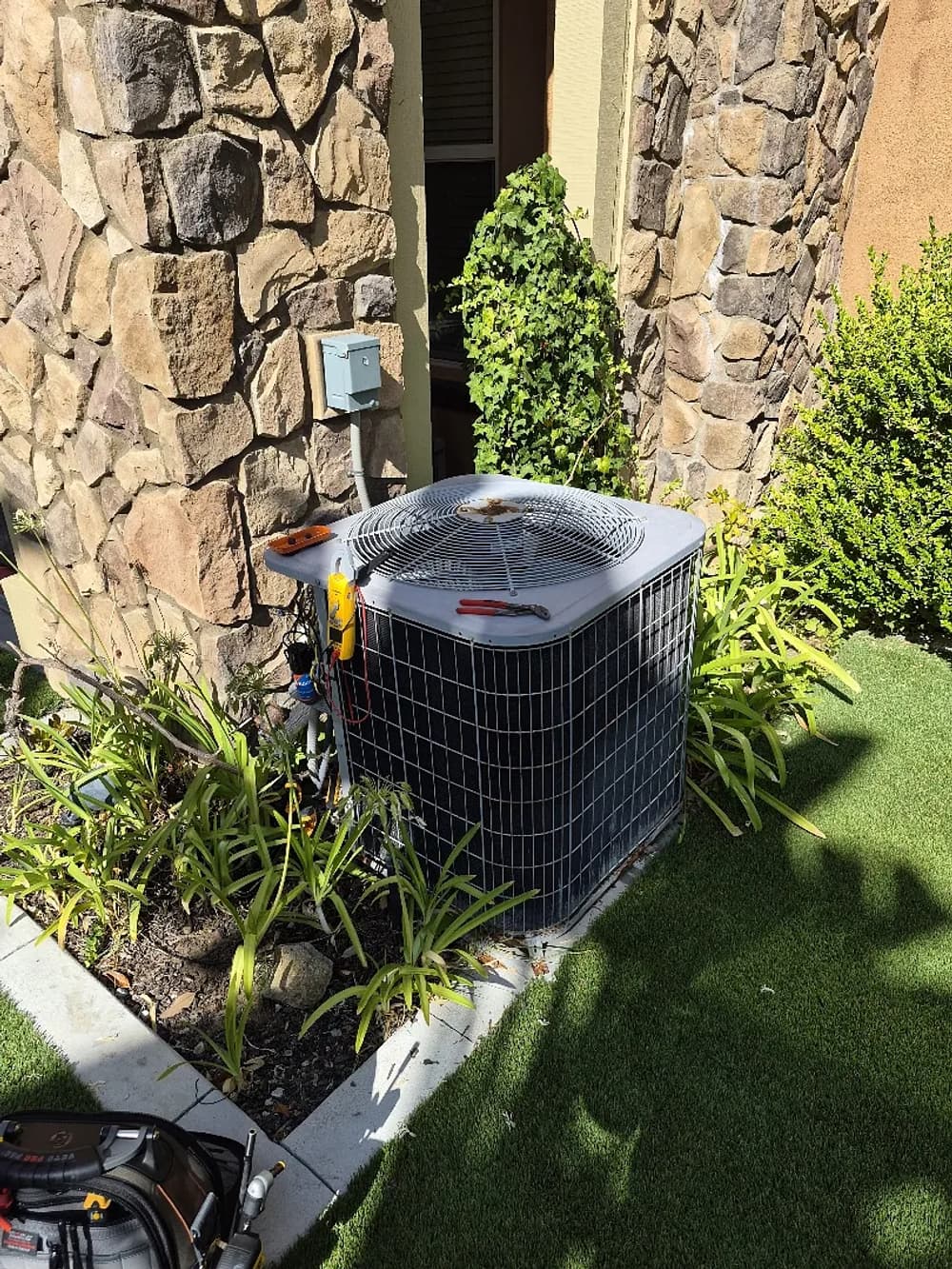 AC Capacitor Replacement Hard Start and Refrigerant Recharge in Carlsbad image