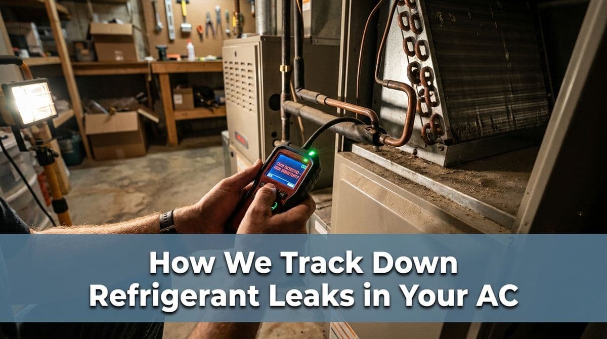 Blog post How We Track Down Refrigerant Leaks in Your AC image